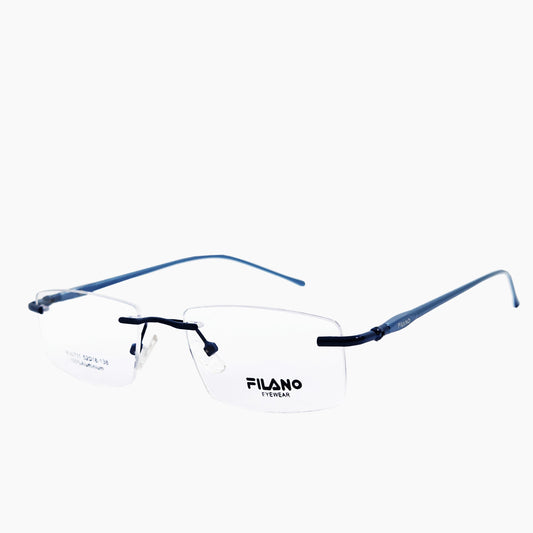 Filano Stylish  Rimless Eye Glass | FLN Frame 01 D